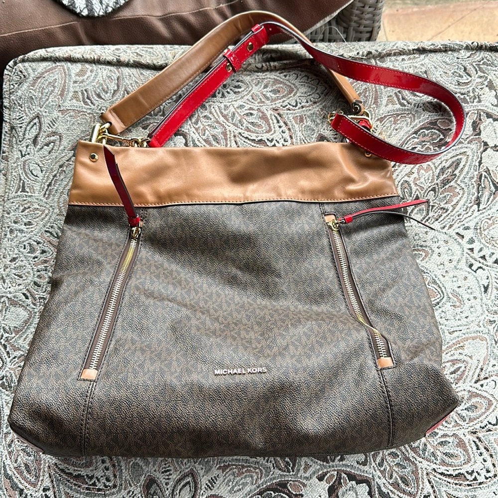 MK logo handbag